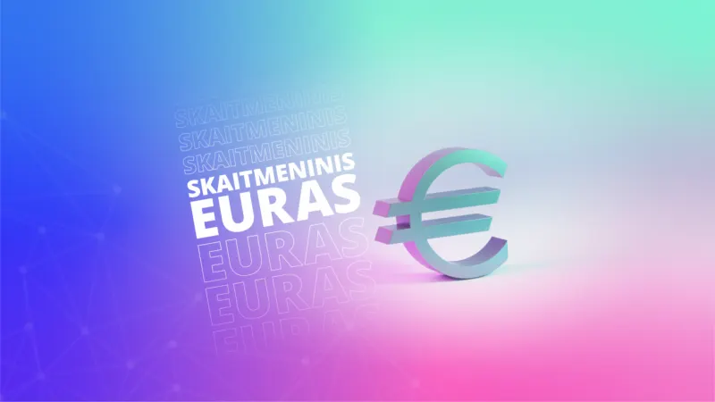 Blogiausias scenarijus – ne skaitmeninis euras, o gyvenimas be alternatyvos