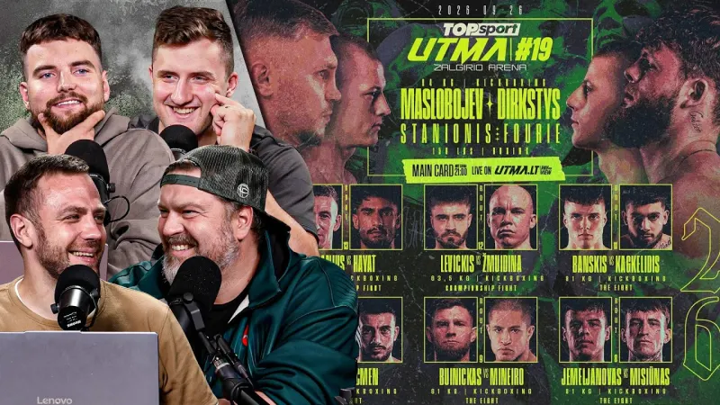 UTMA 19: Maslobojev–Dirkstys, 3 raundai ir Stanionio grįžimas