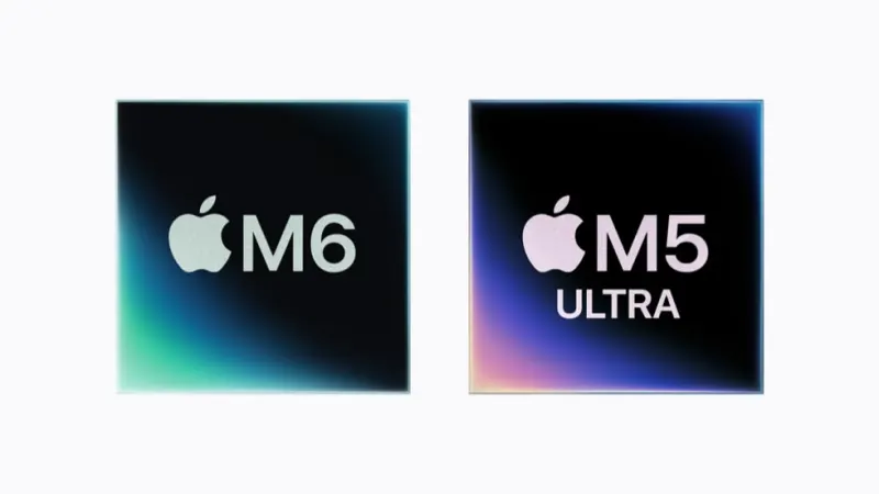 Apple M6 ir M5 Ultra: nauja architektūra, bet gerokai aukštesnės kainos