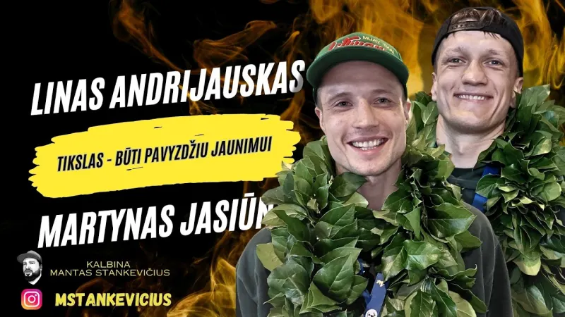 Linas Andrijauskas – pasaulio čempionas, Martynas Jasiūnas – vicečempionas
