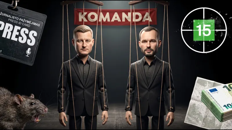 „Bankeros“ tyrimas ir įtarimai dėl spaudimo „15min“: kas jau nustatyta